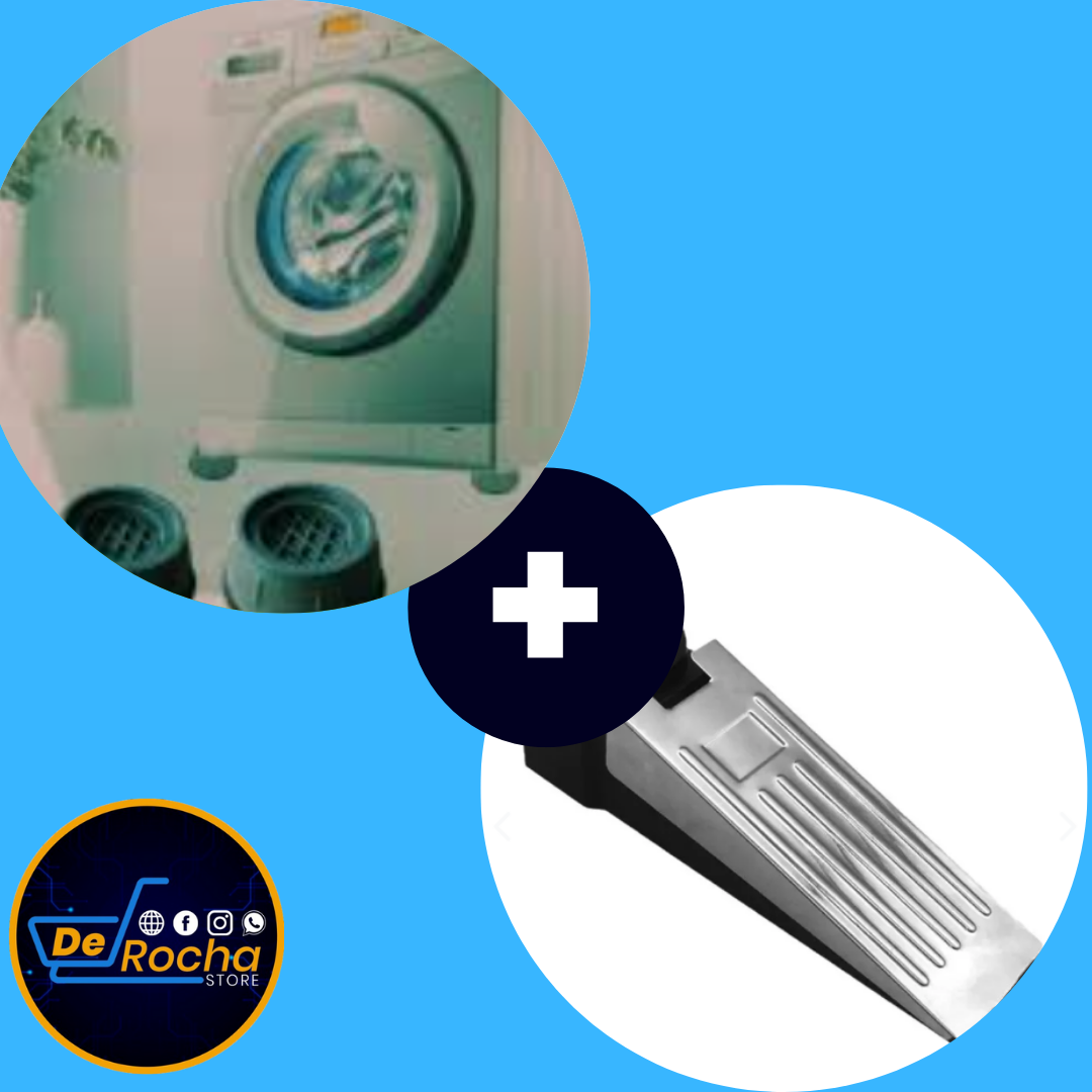 combo tope seguridad+patas lavadora